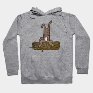 Thump On A Log Hoodie